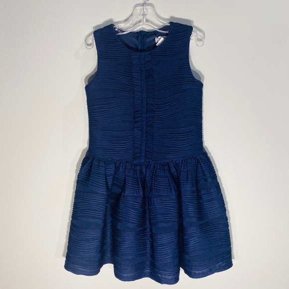 DAVID CHARLES**Age 2,3,5,6*Navy Ruffled Dress*$178 - Picture 3 of 9